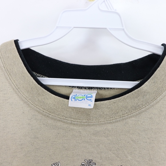 90s Mens XL Wisconsin Dells Bear Print T Shirt - Picture 5 of 8